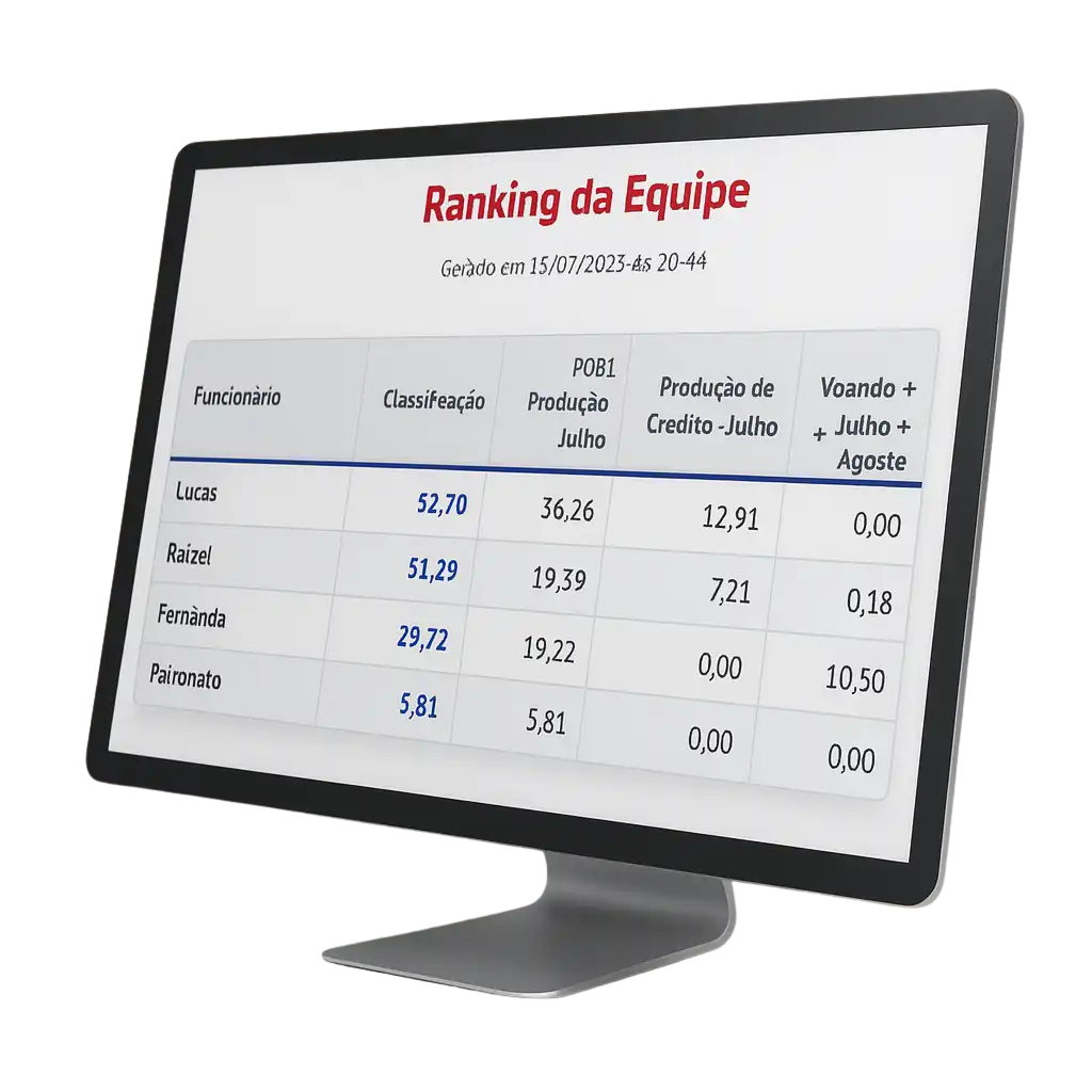 Tela de Rotinas de Gestão